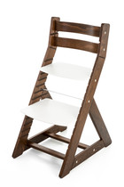 Rostoucí židle ALMA - standard (ořech, bílá)