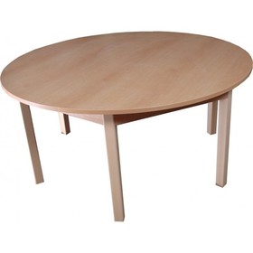Stůl kulatý pr. 120 cm pro mateřské školy (oranžová, 71)