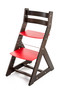 Rostoucí židle ALMA - standard (wenge, červená)