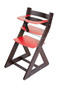 Rostoucí židle ANETA - malý pultík (wenge, červená)
