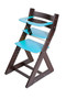 Rostoucí židle ANETA - malý pultík (wenge, modrá)