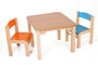 Dětský stolek MATY + židličky LUCA (oranžová, modrá)