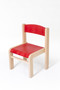 Židle LUCA pro mateřské školy (červená, 26)