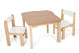 Dětský stolek MATY + židličky LUCA (bílá, bílá)
