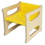 Rostoucí židle TETRA 3v1 pro mateřské školy (žlutá)